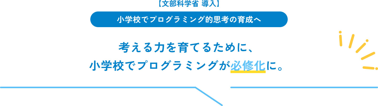 考える→組み立てる→実行する。トライ＆エラーの繰り返しで “考える力” を強化！