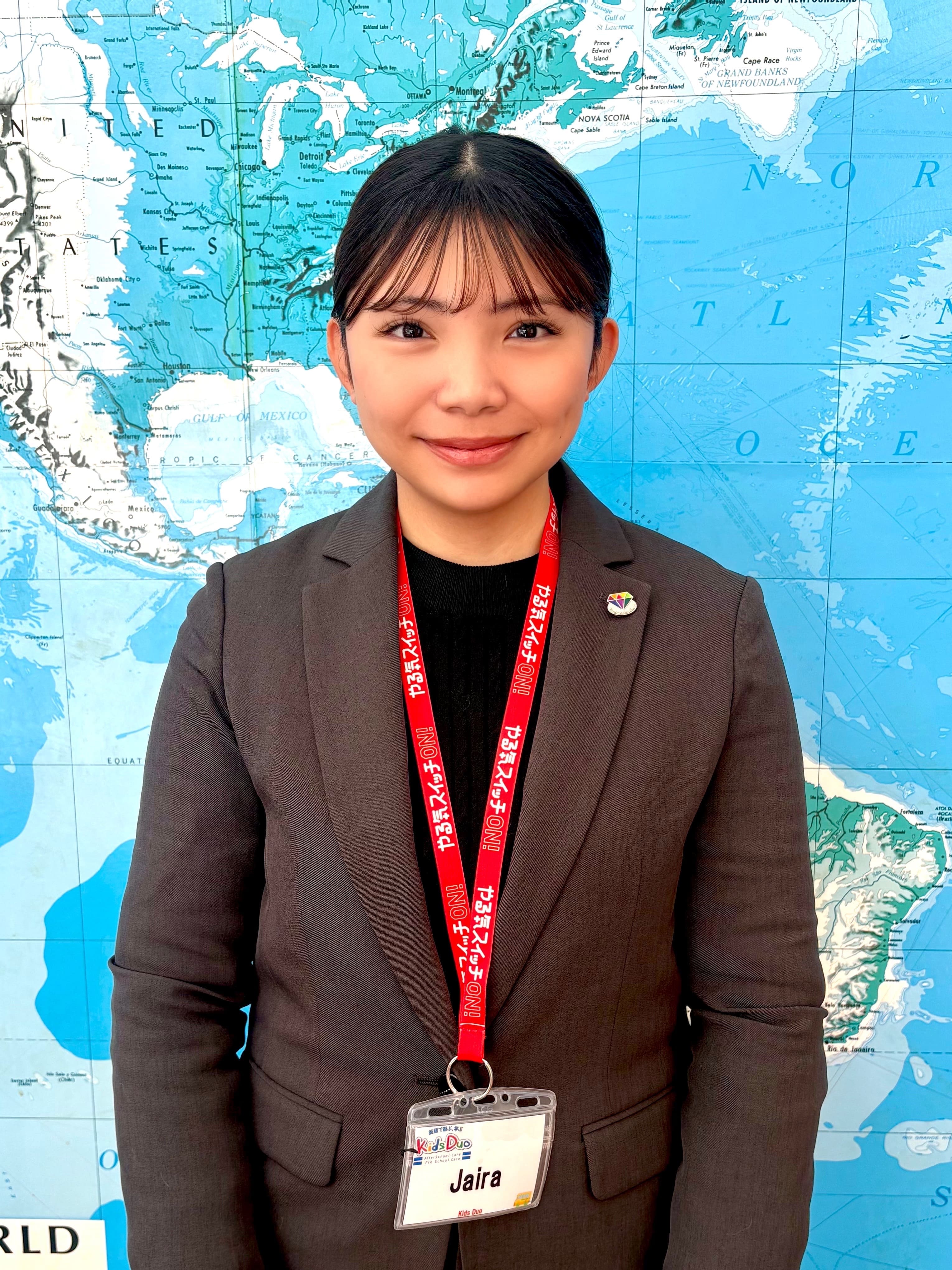 教室長 Jaira Manabat